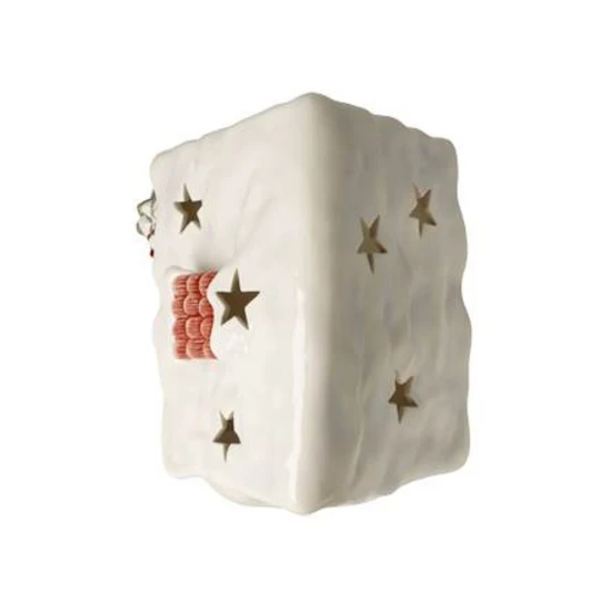 Snowy Watermill viharlámpa kerámia  21.5 cm