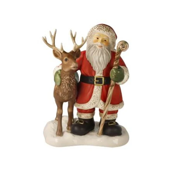 Santa and the King of the Woods figura kerámia Limited Edition 24.5 cm