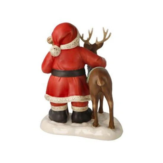 Santa and the King of the Woods figura kerámia Limited Edition 24.5 cm