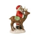 Santa and the King of the Woods figura kerámia Limited Edition 24.5 cm