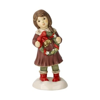 A Wreath for Advent figura kerámia  14.5 cm