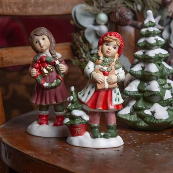 A Wreath for Advent figura kerámia  14.5 cm