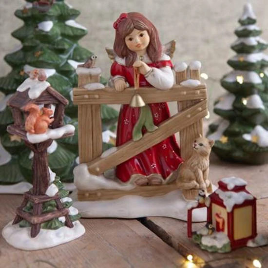 Little Winter Breakfast figura kerámia  13 cm