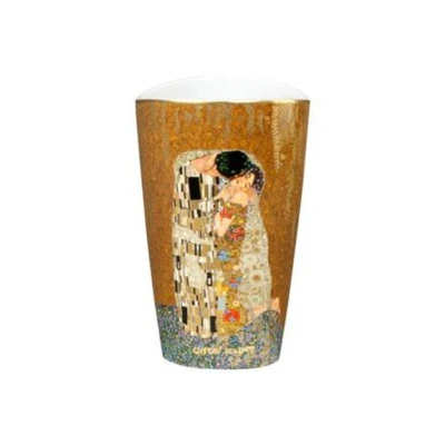 Gustav Klimt - The Kiss váza porcelán  19 cm