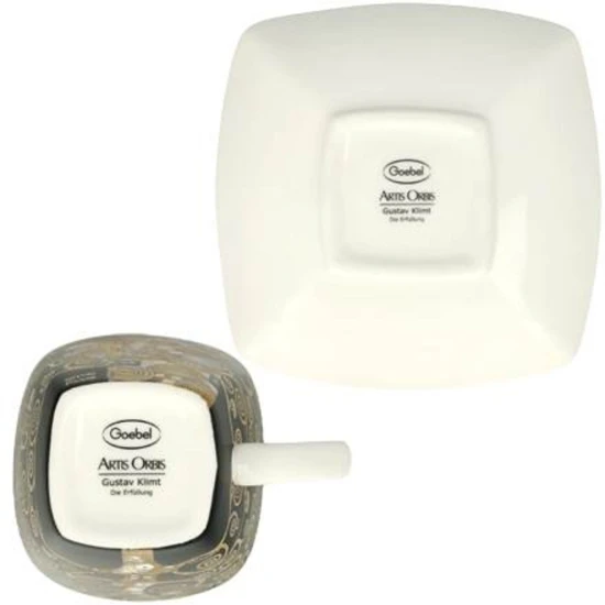 Gustav Klimt - Fulfilment csésze + alj csontporcelán 0,1l