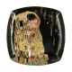 Gustav Klimt - The Kiss tányér csontporcelán
