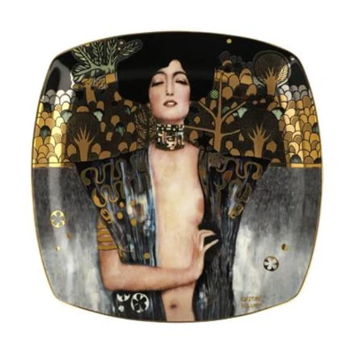 Gustav Klimt - Judith I tányér csontporcelán