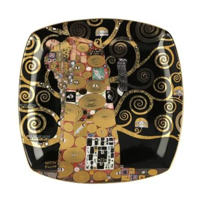 Gustav Klimt - Fulfilment tányér csontporcelán