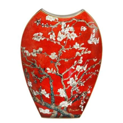 Vincent van Gogh - Almond Tree red váza porcelán  45 cm