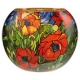 Louis Comfort Tiffany - Oriental Poppy asztali lámpa üveg Please use 1 x E14, LED light source 30 cm