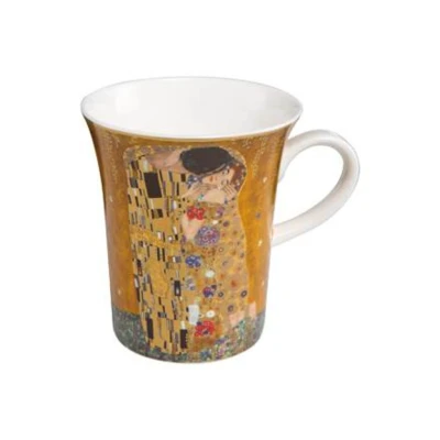 Gustav Klimt - The Kiss művészi csésze csontporcelán  0,4l