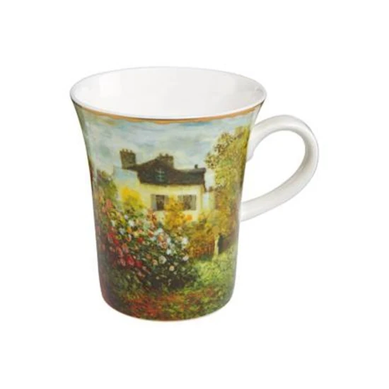 Claude Monet - The Artists House művészi csésze csontporcelán  0,4l
