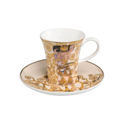 Gustav Klimt - Expectation csésze + alj csontporcelán 0,1l