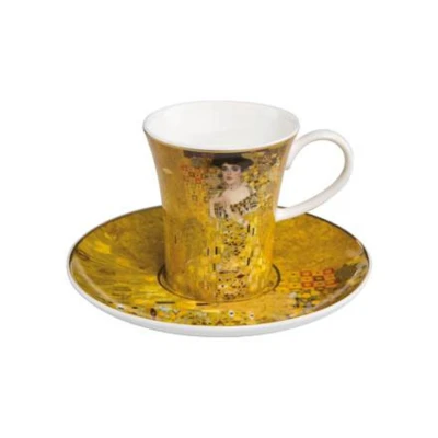 Gustav Klimt - Adele Bloch-Bauer csésze + alj csontporcelán 0,1l