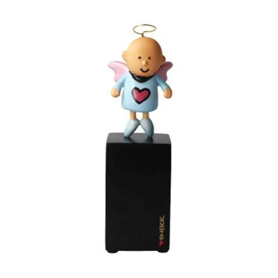 Ed Heck Art  Angel Love Angel figura porcelán Limited Edition 21 cm