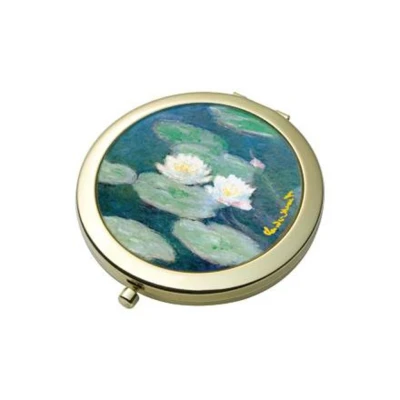 Claude Monet - Evening Flowers sminktükör fém