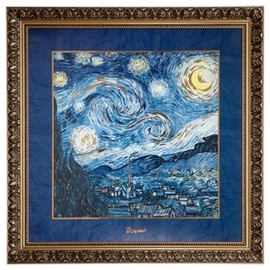 Vincent van Gogh - Starry Night kép porcelán Limited Edition