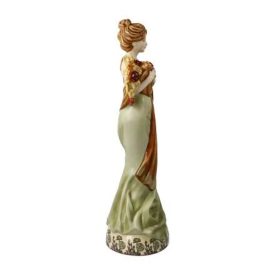 Alphonse Mucha - Spring 1900 figura porcelán Limited Edition 26.5 cm