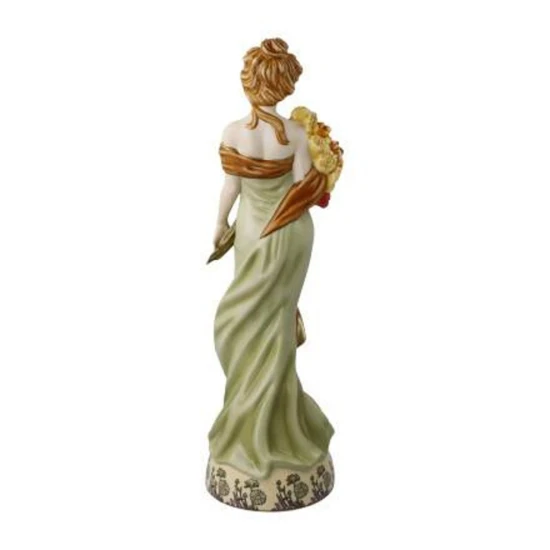 Alphonse Mucha - Spring 1900 figura porcelán Limited Edition 26.5 cm