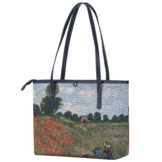 Claude Monet - Poppy Field válltáska 40% pamut 60% poliészter