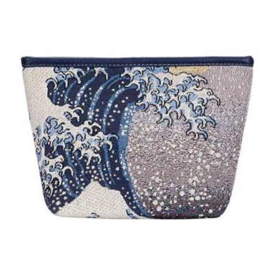 Katsushika Hokusai - The great Wave sminktáska 40% pamut 60% poliészter