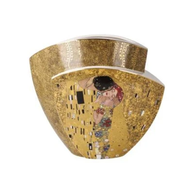 Gustav Klimt - The Kiss / Adele Bloch Bauer váza porcelán  20 cm