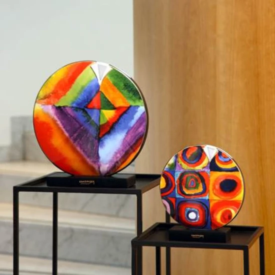 Wassily Kandinsky - Colour Study / Squares váza porcelán Limited Edition