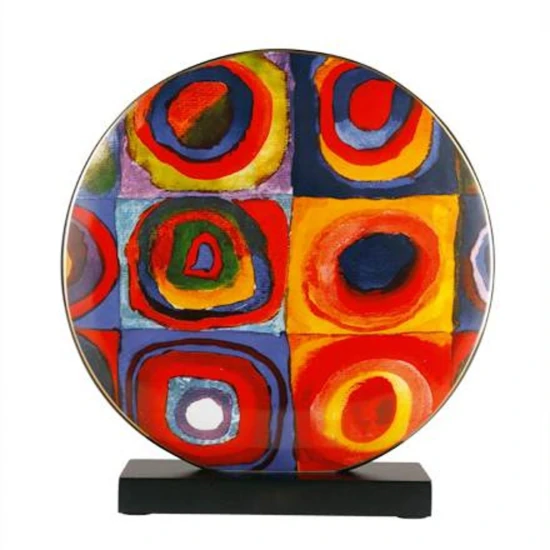 Wassily Kandinsky - Colour Study / Squares váza porcelán Limited Edition