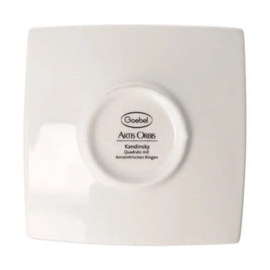 Wassily Kandinsky - Squares csésze + alj csontporcelán 0,1l