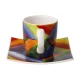 Wassily Kandinsky - Colour Study csésze + alj csontporcelán 0,1l