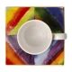 Wassily Kandinsky - Colour Study csésze + alj csontporcelán 0,1l
