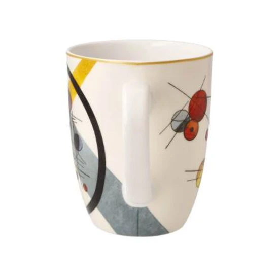 Wassily Kandinsky - Circles in a Circle művészi csésze csontporcelán  0,4l