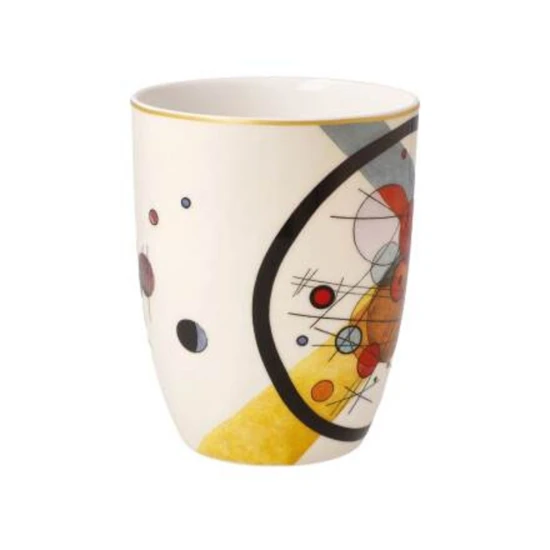 Wassily Kandinsky - Circles in a Circle művészi csésze csontporcelán  0,4l