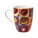 Wassily Kandinsky - Squares művészi csésze csontporcelán  0,4l