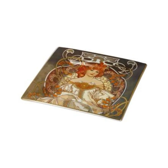 Alphonse Mucha  Dreaming tál csontporcelán  1.5 cm