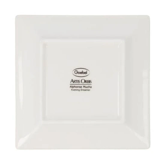 Alphonse Mucha  Dreaming tál csontporcelán  1.5 cm