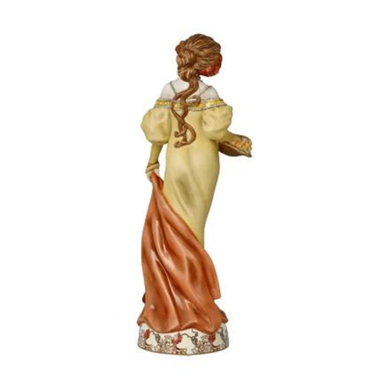 Alphonse Mucha  Autumn figura porcelán Limited Edition 32 cm