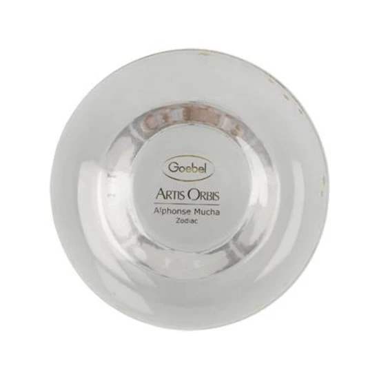 Alphonse Mucha Zodiak viharlámpa üveg  9.5 cm