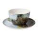 Claude Monet  The artist's house tejeskávés csésze csontporcelán  0,5l