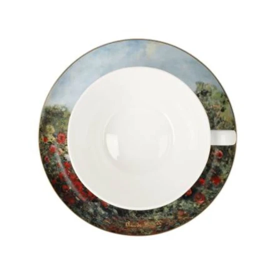 Claude Monet  The artist's house tejeskávés csésze csontporcelán  0,5l