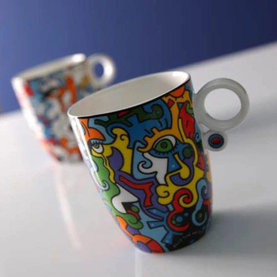 Billy the Artist - Evolution of Love II művészi csésze csontporcelán  0,4l