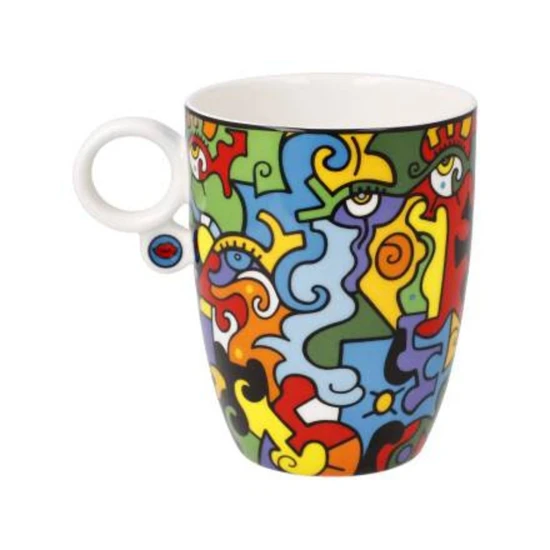 Billy the Artist - Evolution of Love II művészi csésze csontporcelán  0,4l