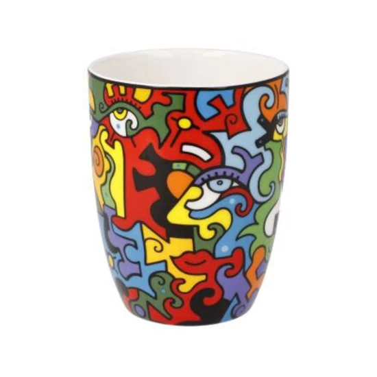 Billy the Artist - Evolution of Love II művészi csésze csontporcelán  0,4l