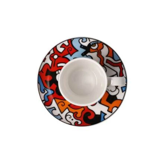 Billy the Artist - Evolution of Love I csésze + alj csontporcelán 0,1l