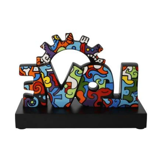 Evolution of love figura porcelán  15 cm