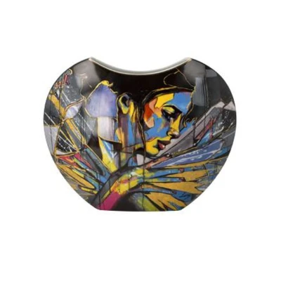 Lana Frey - Fire in the Belly váza porcelán  21 cm