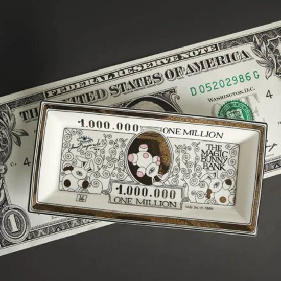 Bergonzoli One Million tál csontporcelán Limited Edition