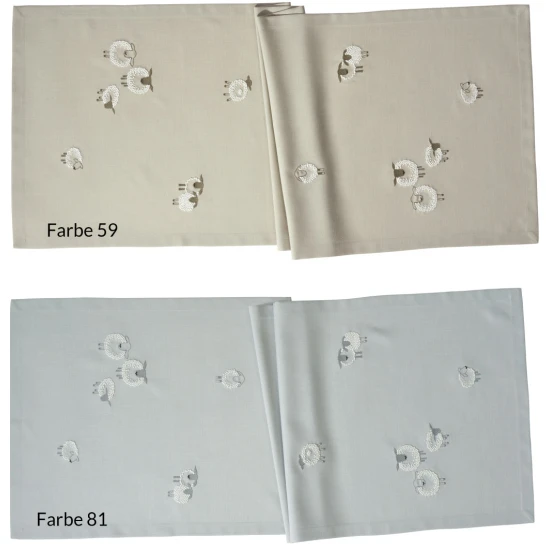 Sander Cork asztali futó 50x150 cm szürke