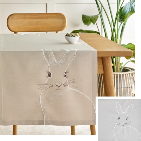 Sander Lady bun asztali futó 50x150 cm barna