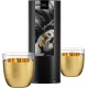 Eisch COSMO COLLECT 2 db pohár full-arany díszhengerben 3,9dl 91 mm